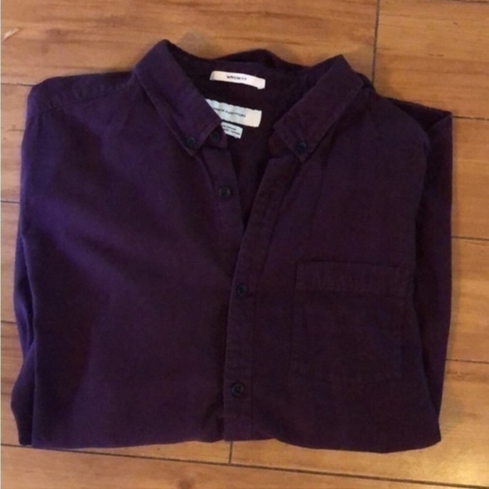 Urban Outfitters Shirt Long Sleeve Flannel Button Down